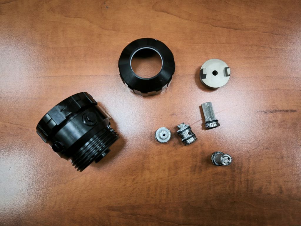 246361 Жидкостной корпус для Graco Fusion AP в сборе (без камеры смешивания)