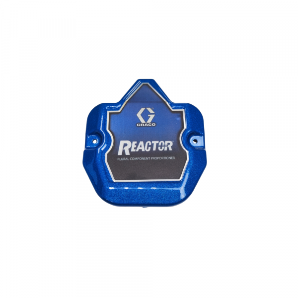 249854 Крышка насосного блока установки Graco E-10, сторона А.