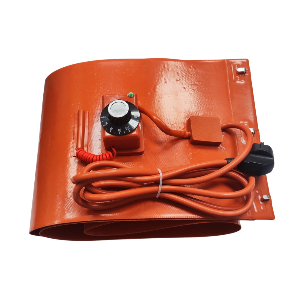 Силиконовый поясной нагреватель для бочки 200 л, 2 кВт (1740×250 мм)